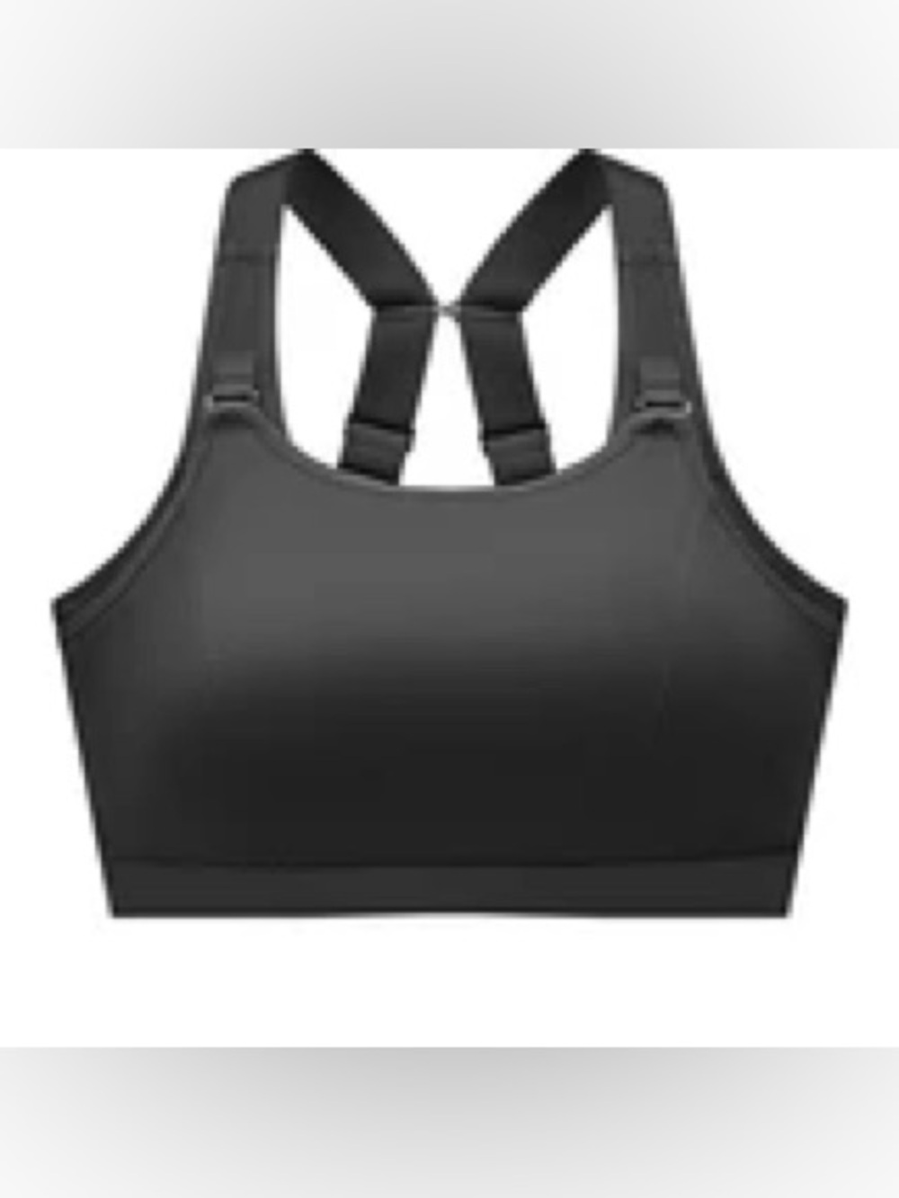 Understance Pulse Wireless Unpadded Sports Bra - Black